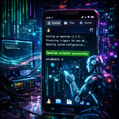 OpenClaw Agent Deploys OpenClaw to a Phone via SSH